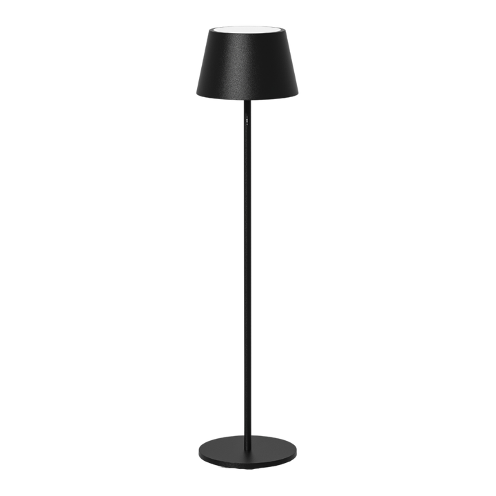 Aruba black - vloerlamp - zwart - draadloos - dimbaar